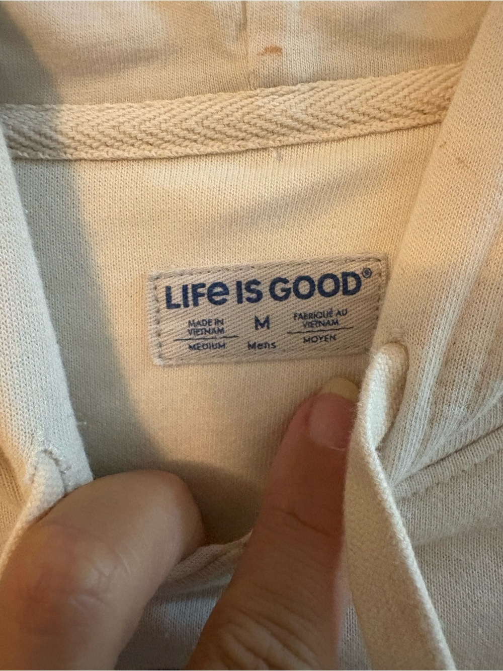 Life is Good men’s hoodie - Picture 5 of 6